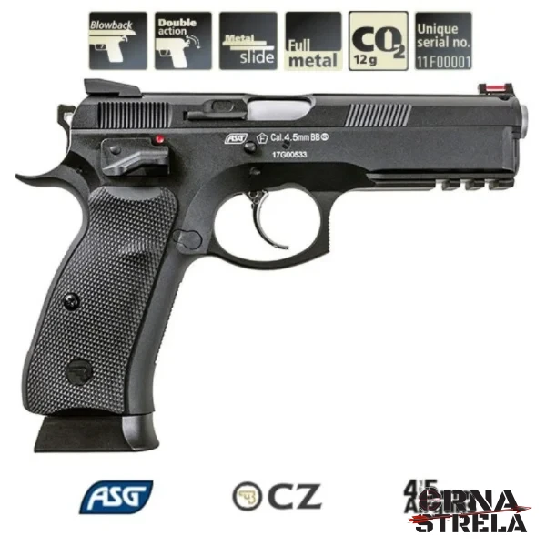 vazduŠni piŠtolj asg sp 01 shadow 18396 4.5mm