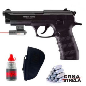 vazdušni pištolj ekol es p92 + laser
